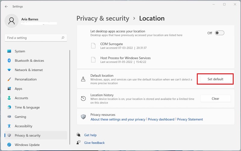 How to Disable Location Tracking in Windows 11 Hongkiat